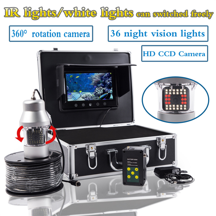 Fish Finder Cable - Fish Finder 360° Rotating Underwater Fishing