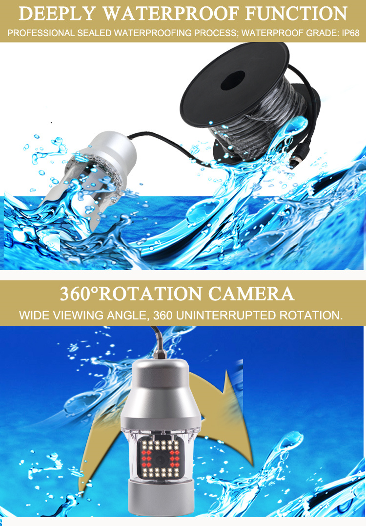 Fish Finder 360° Rotating Unde - Fish Finder Cable review and price