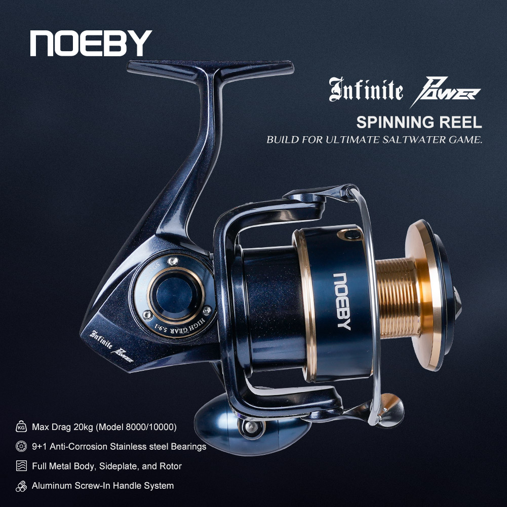 Noeby Infinite Power Spinning  - Shimano Reel Stradic review and price