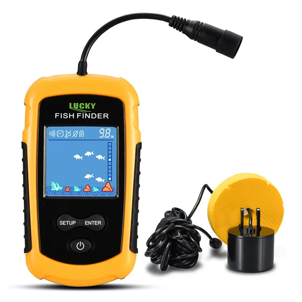 Lucky LCD Color Screen Portabl - Fish Finder Cable review and price