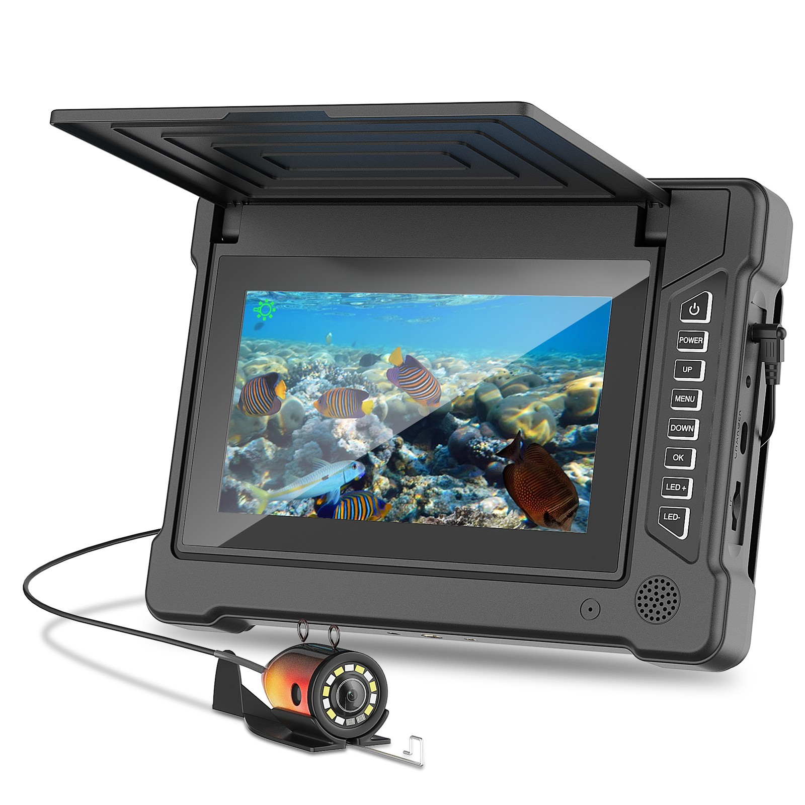 7 Inch 15M 1200TVL Underwater  - Fish Finder Cable review and price
