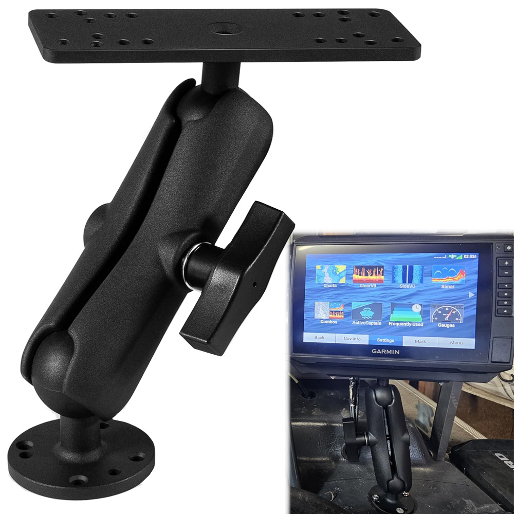 Aluminum Fish Finder Mount wit - Fish Finder Mount review and price