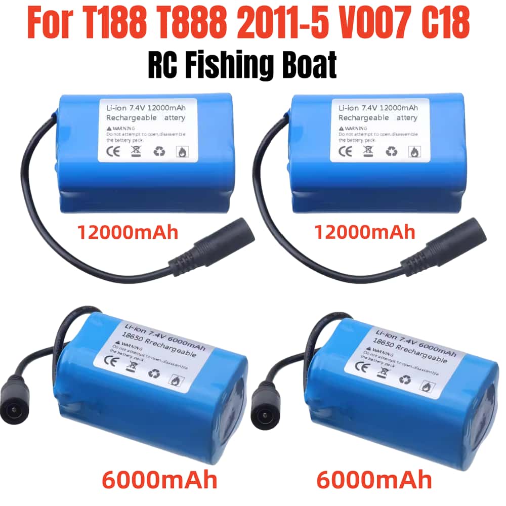 7.4V 12000mAh Replacement Batt - Fish Finder Charger review and price