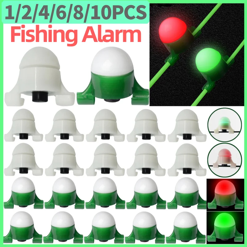 2-8pcs LED Night Fishing Alarm - Bite Alarm review and price