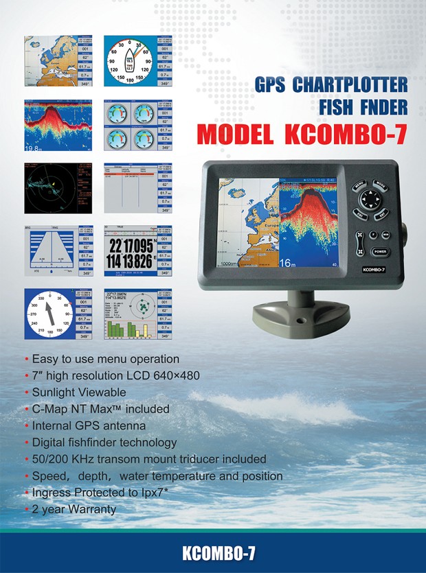 Kcombo-7 7inch ONWA GPS Plotte - Fishing Gps review and price
