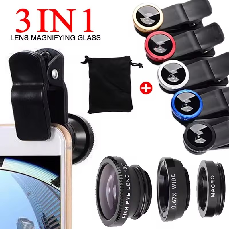 3 In 1 Fisheye Phone Lens 0.67 - Fishing Camera review and price
