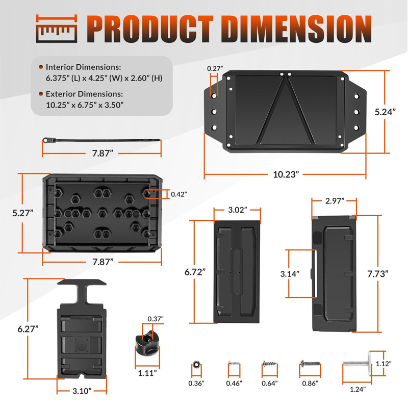 Track Mounted Battery Box for  - Fish Finder Mount review and price