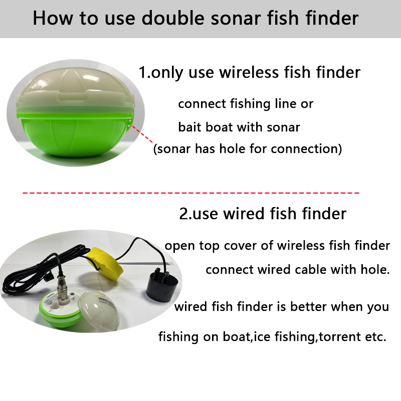 Portable Bluetooth Wireless So - Fishing Depth Finder review and price